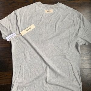 FOG Fear Of God Essentials Gray T Shirt